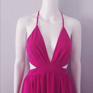 Fushia Maxi Dress